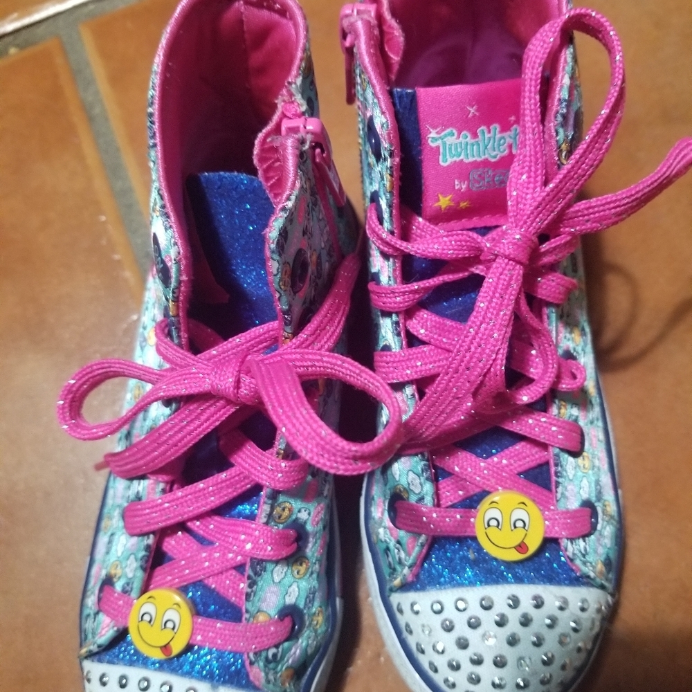 Sketchers twinkles girls shoes